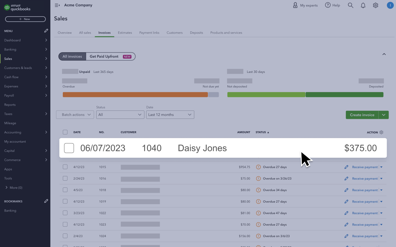 QuickBooks Screenshot 5