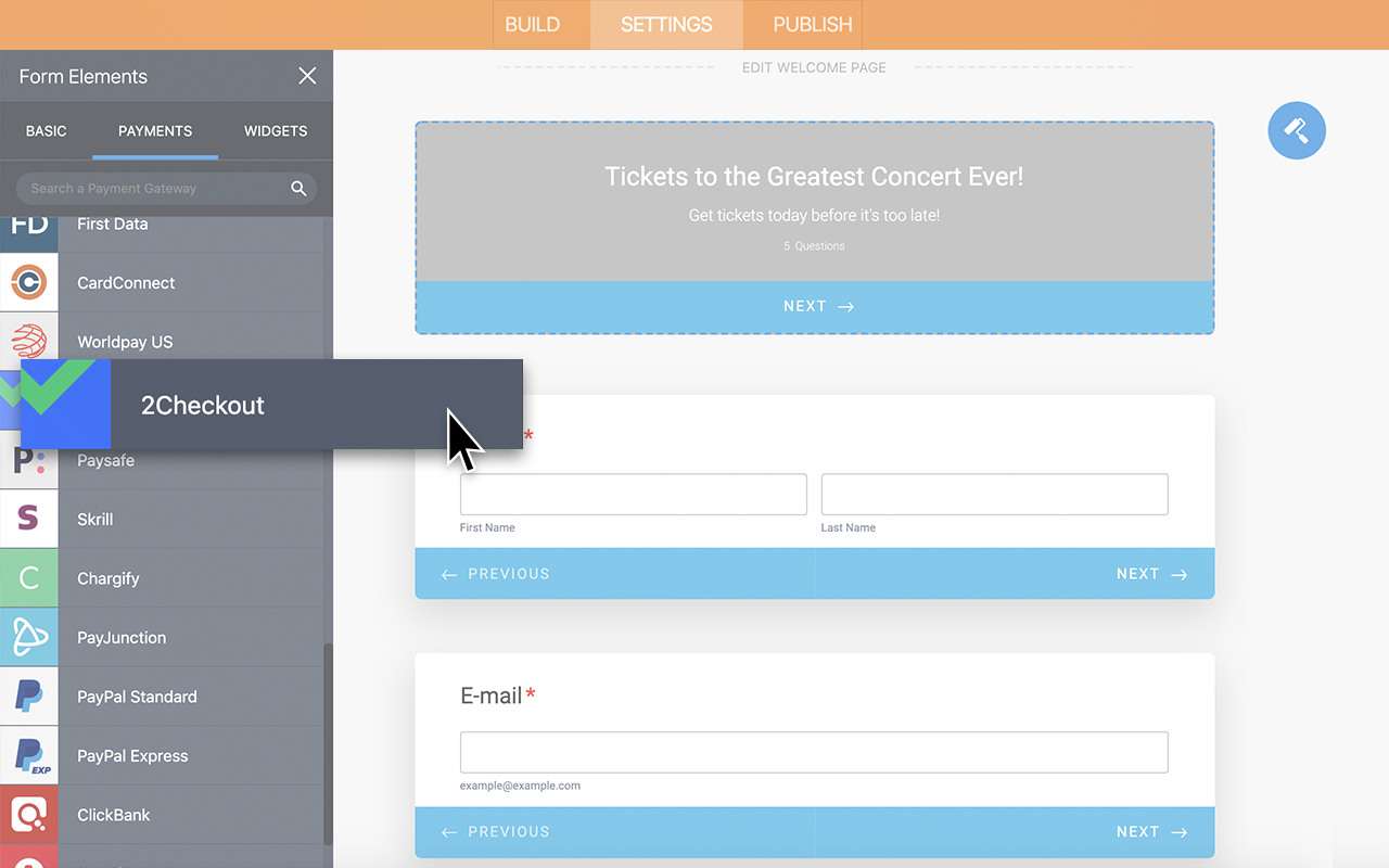 2CheckOut Integration Screenshot 3