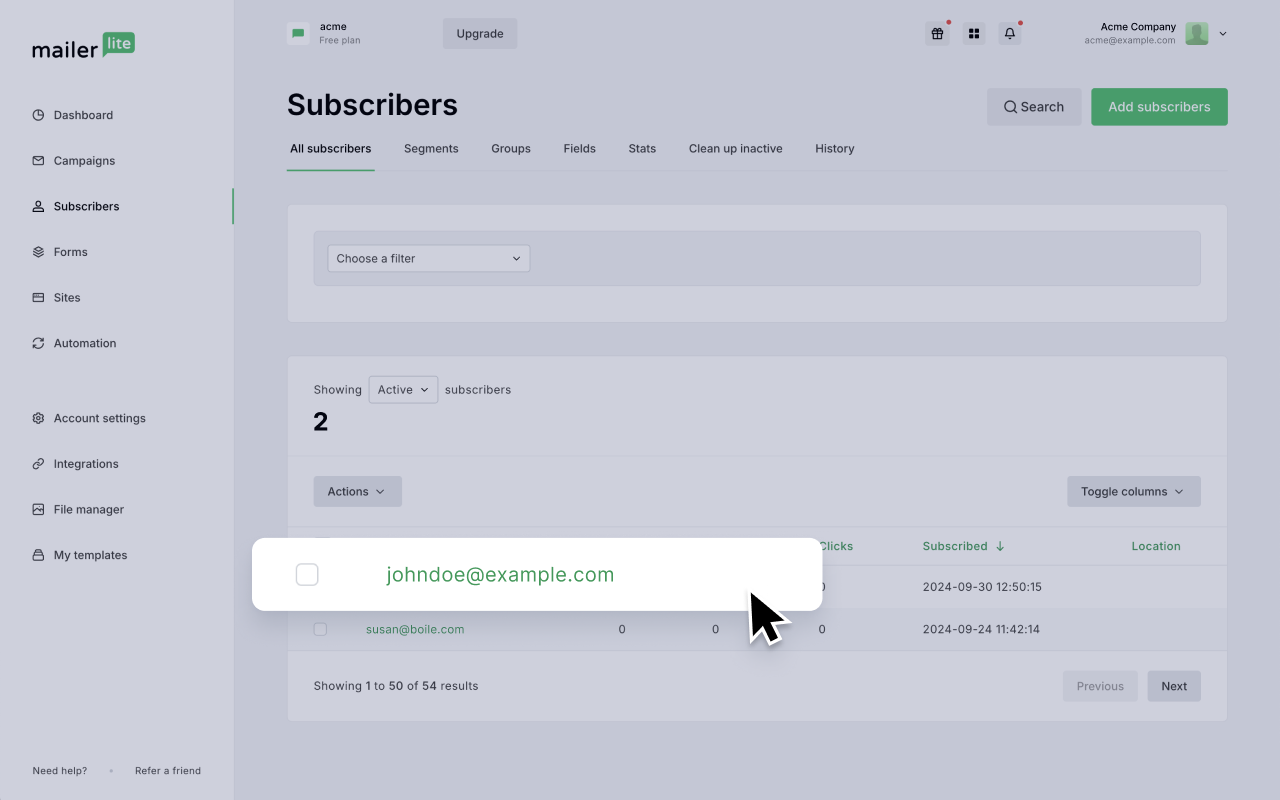 MailerLite Screenshot 5