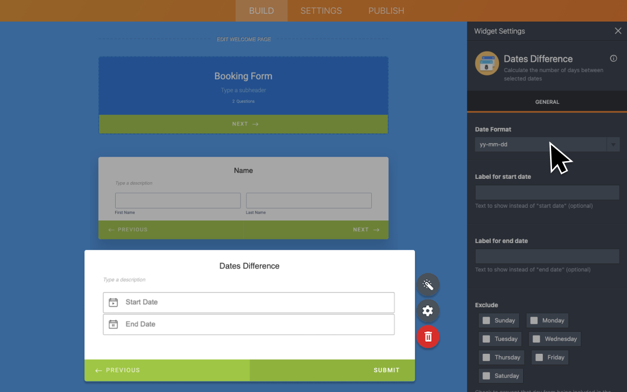 Dates Difference Screenshot 3
