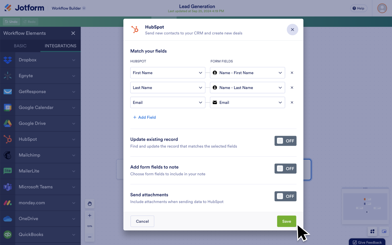 HubSpot Screenshot 4