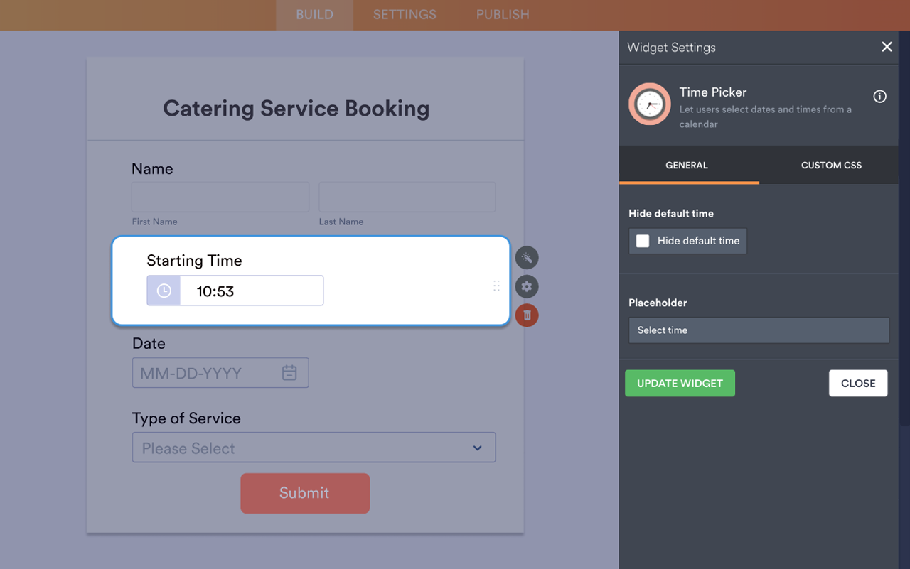 Time Picker Screenshot 3