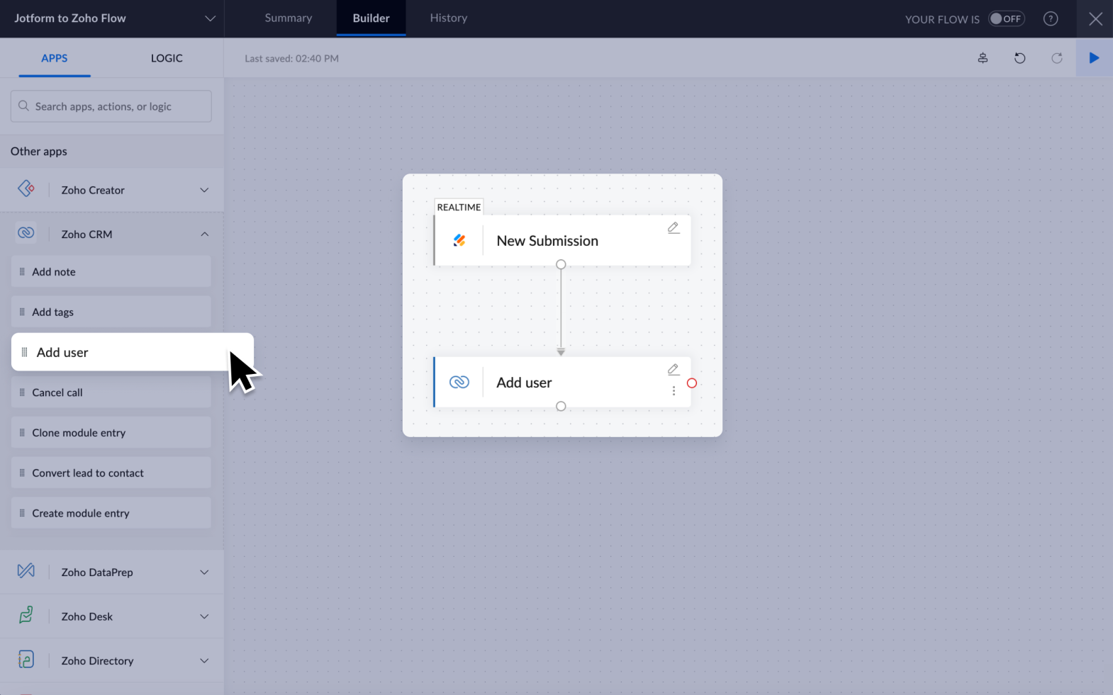 Zoho Flow Screenshot 10