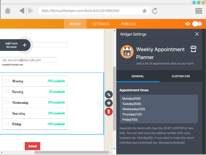Weekly Appointment Planner V2 0 Screenshot 5