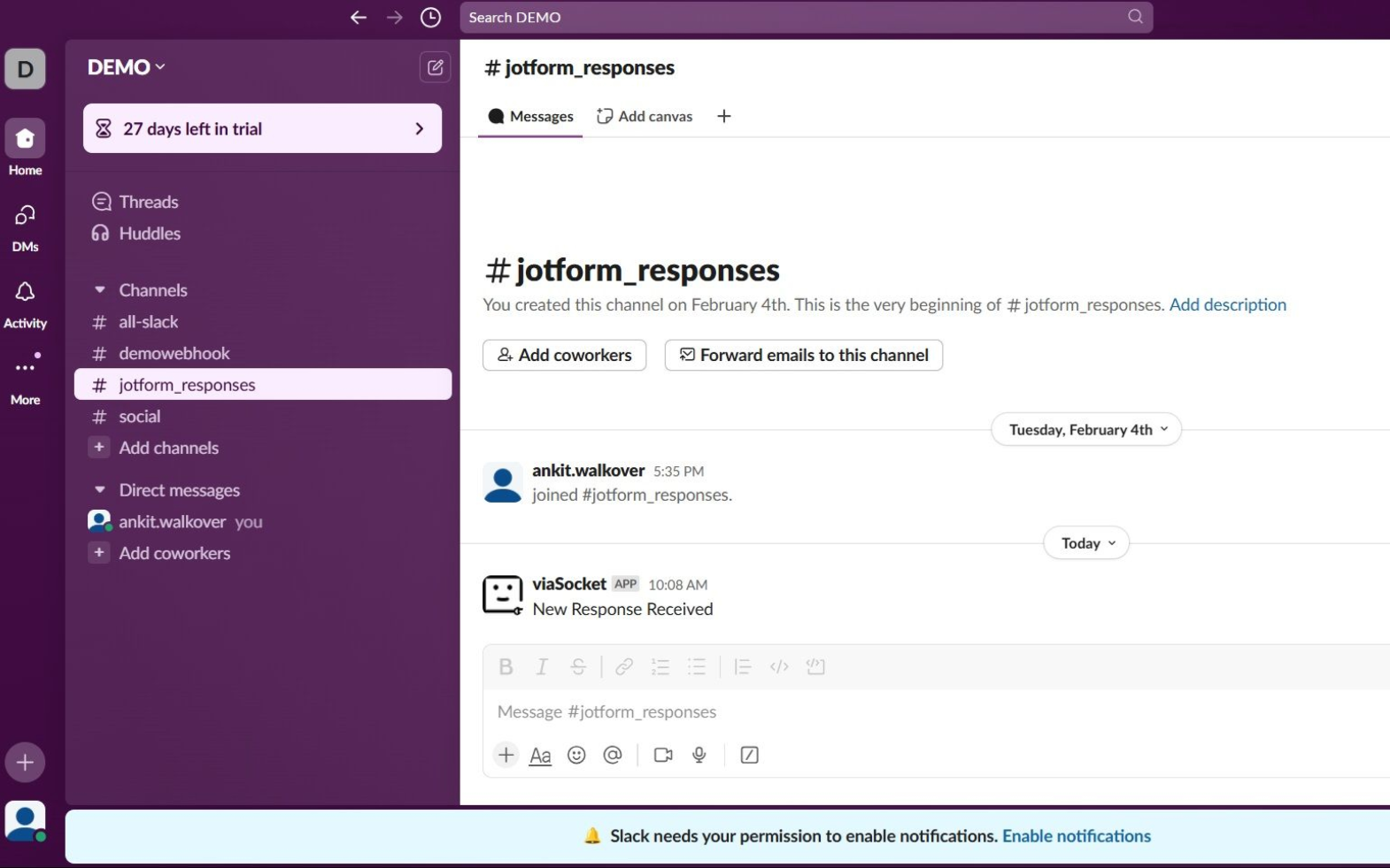 viaSocket Screenshot 5