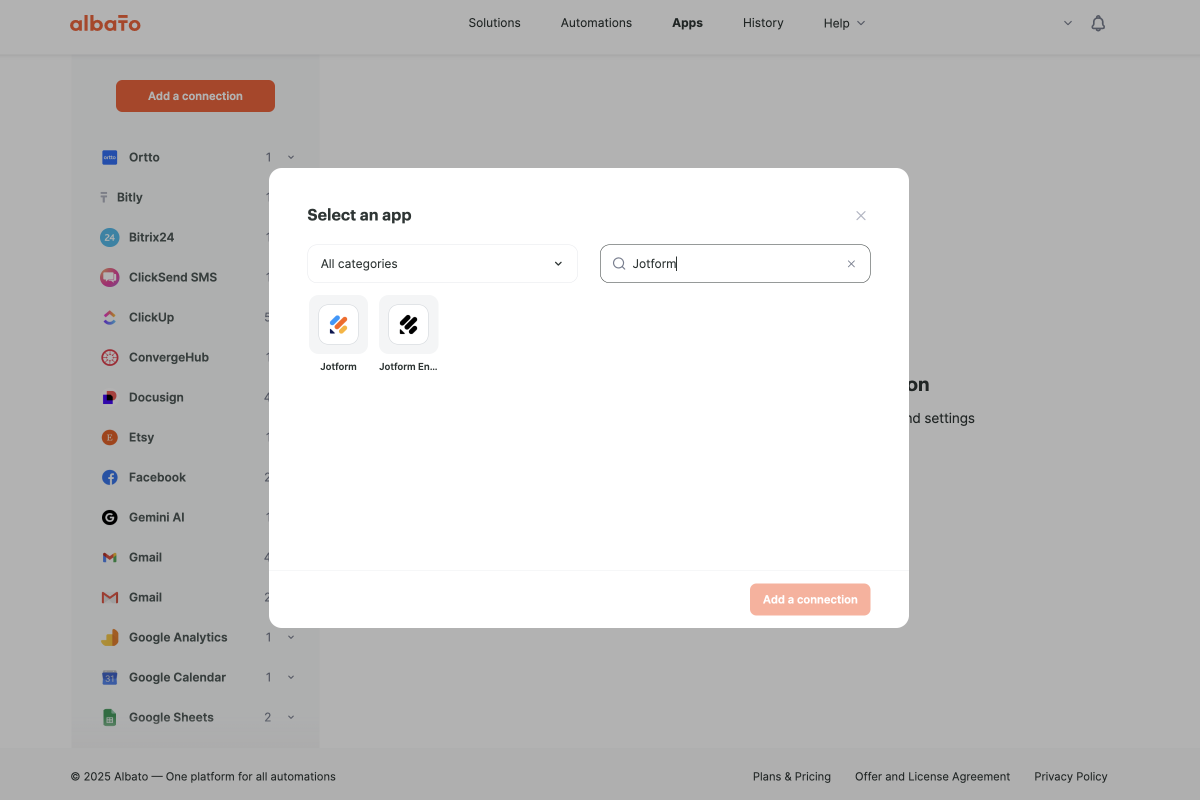 Albato Screenshot 2