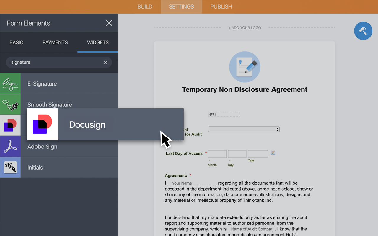 Docusign Screenshot 2
