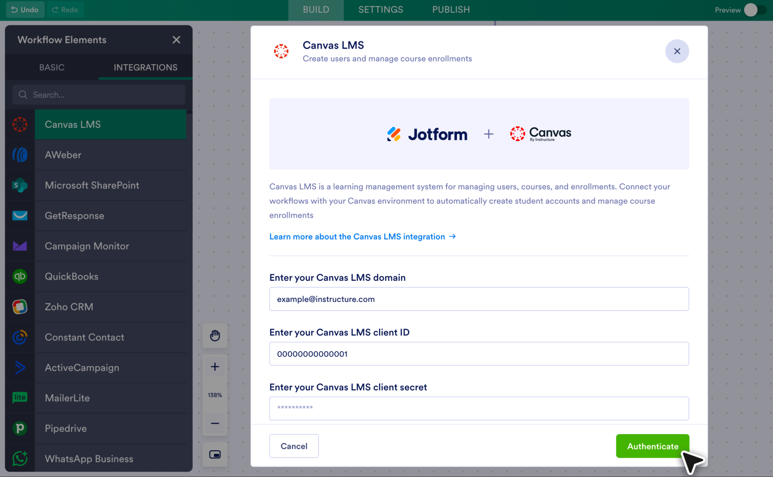 Canvas LMS Screenshot 5