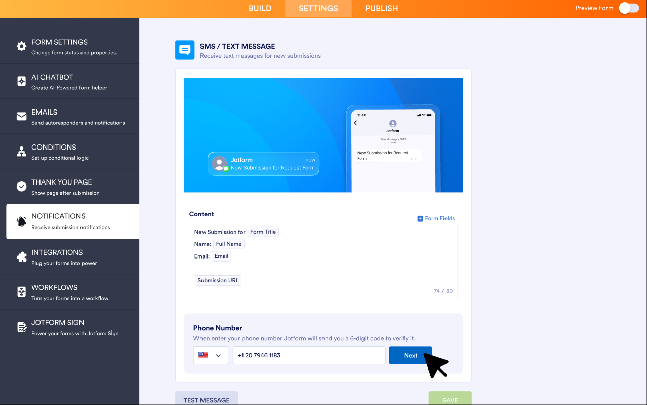 SMS & Text Message Screenshot 3