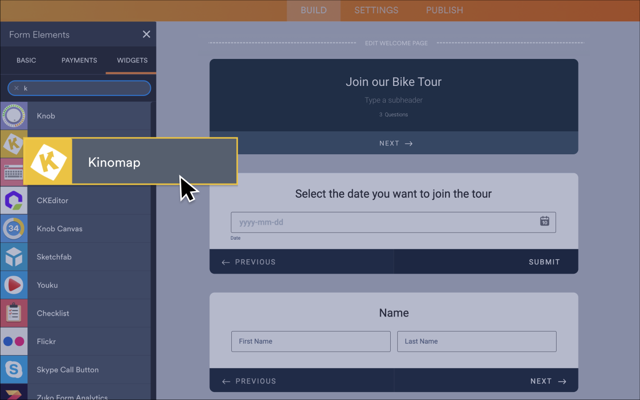 Kinomap Screenshot 2
