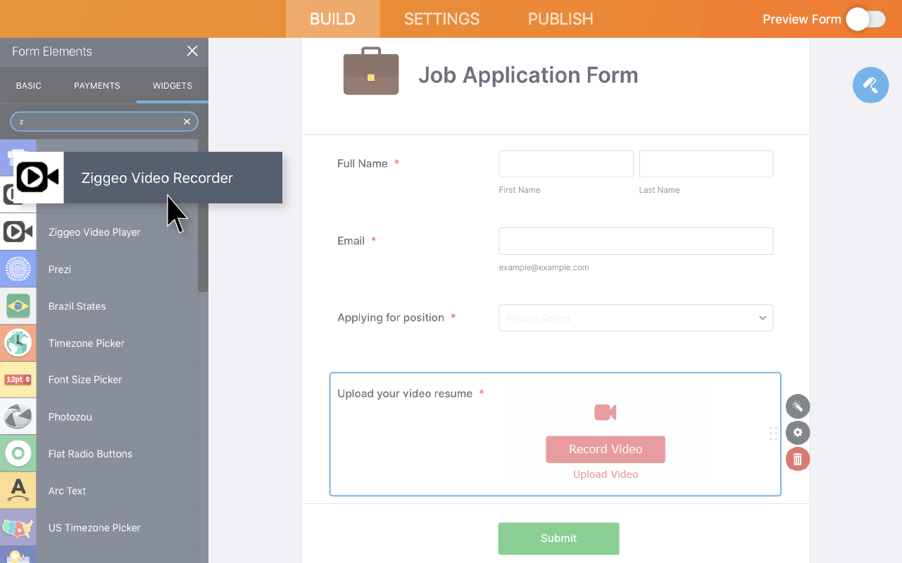 Ziggeo Video Recorder Screenshot 2