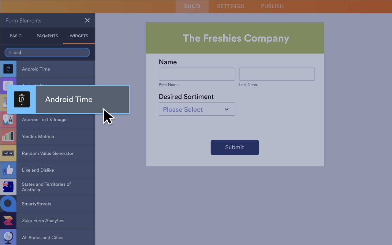 Android Date Screenshot 2