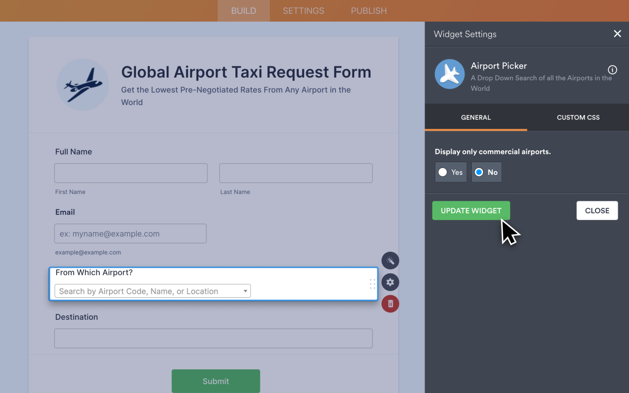 Airport Picker Screenshot 3