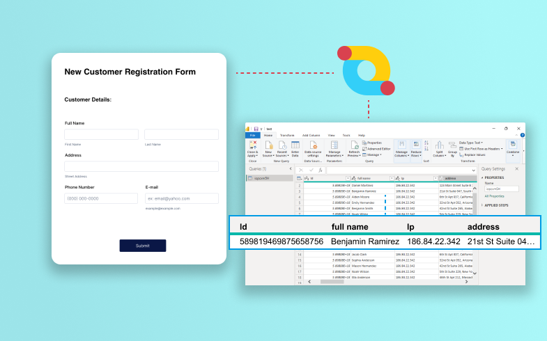 Power BI Jotform Connector by Asinaria Screenshot 1