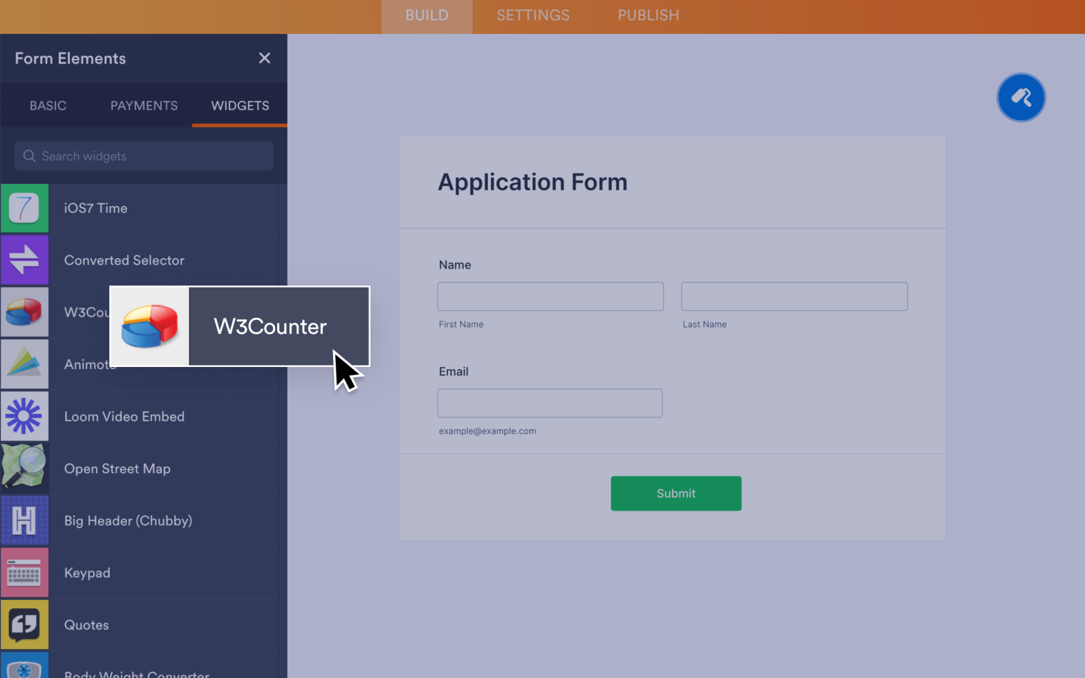 W3Counter Screenshot 2