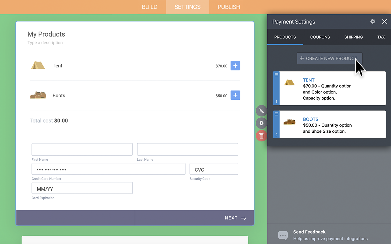 Stripe Integration Screenshot 3