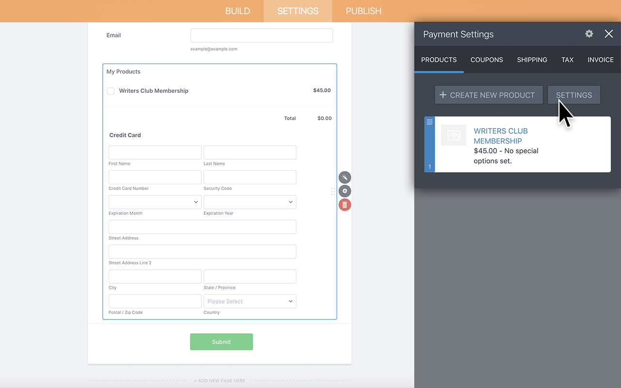 Jotform CardConnect Integration Payment Processor Integrations