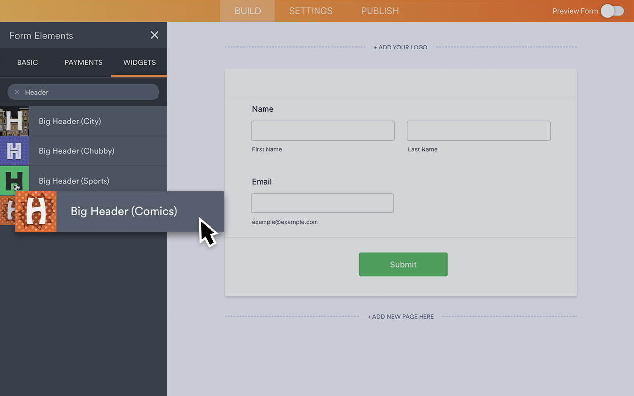 Big Header (Comics) Screenshot 2