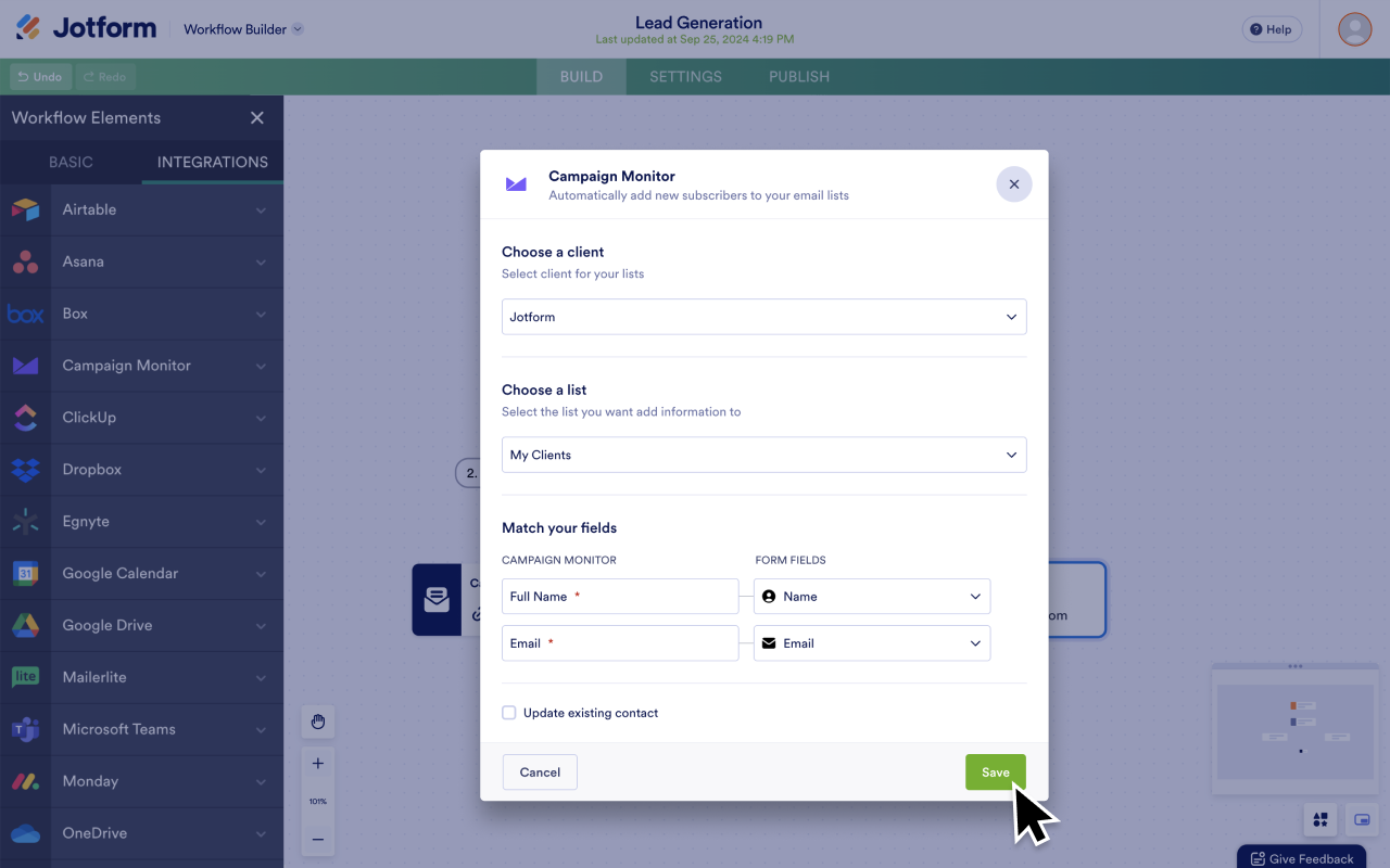 Campaign Monitor Screenshot 4