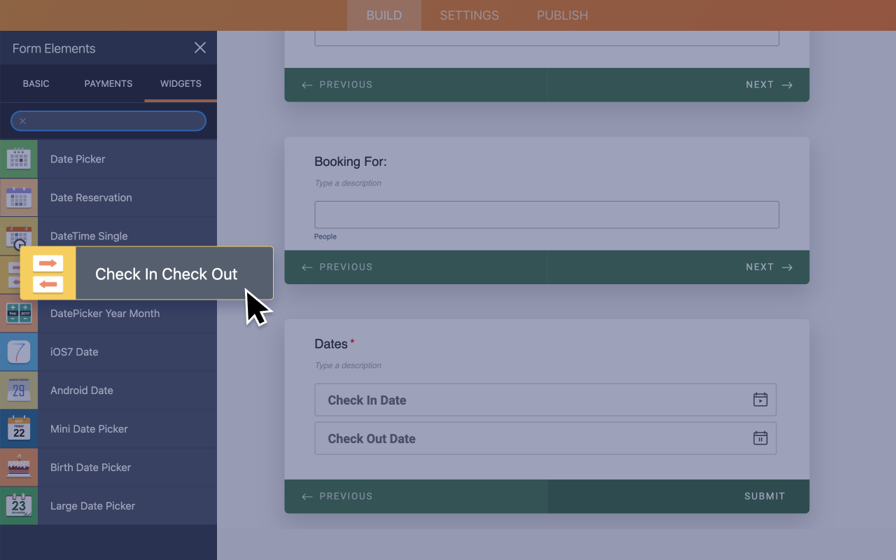 Check In Check Out Screenshot 2