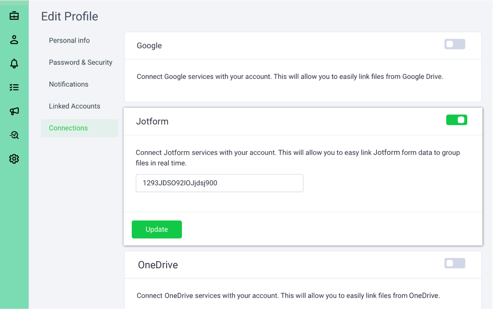 Clinked Client Portal Screenshot 6