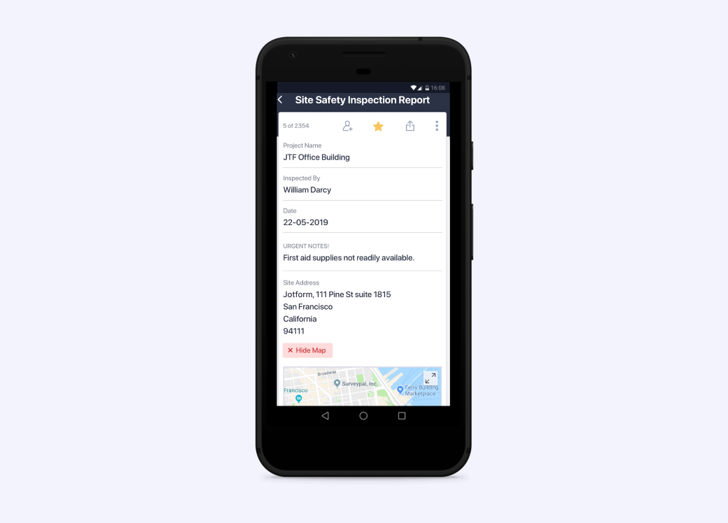 Jotform Mobile Forms (iOS) Screenshot 9