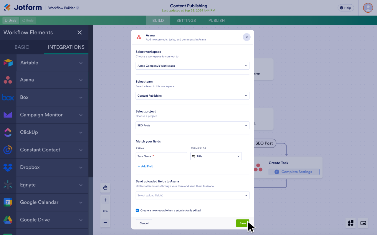 Asana Screenshot 4