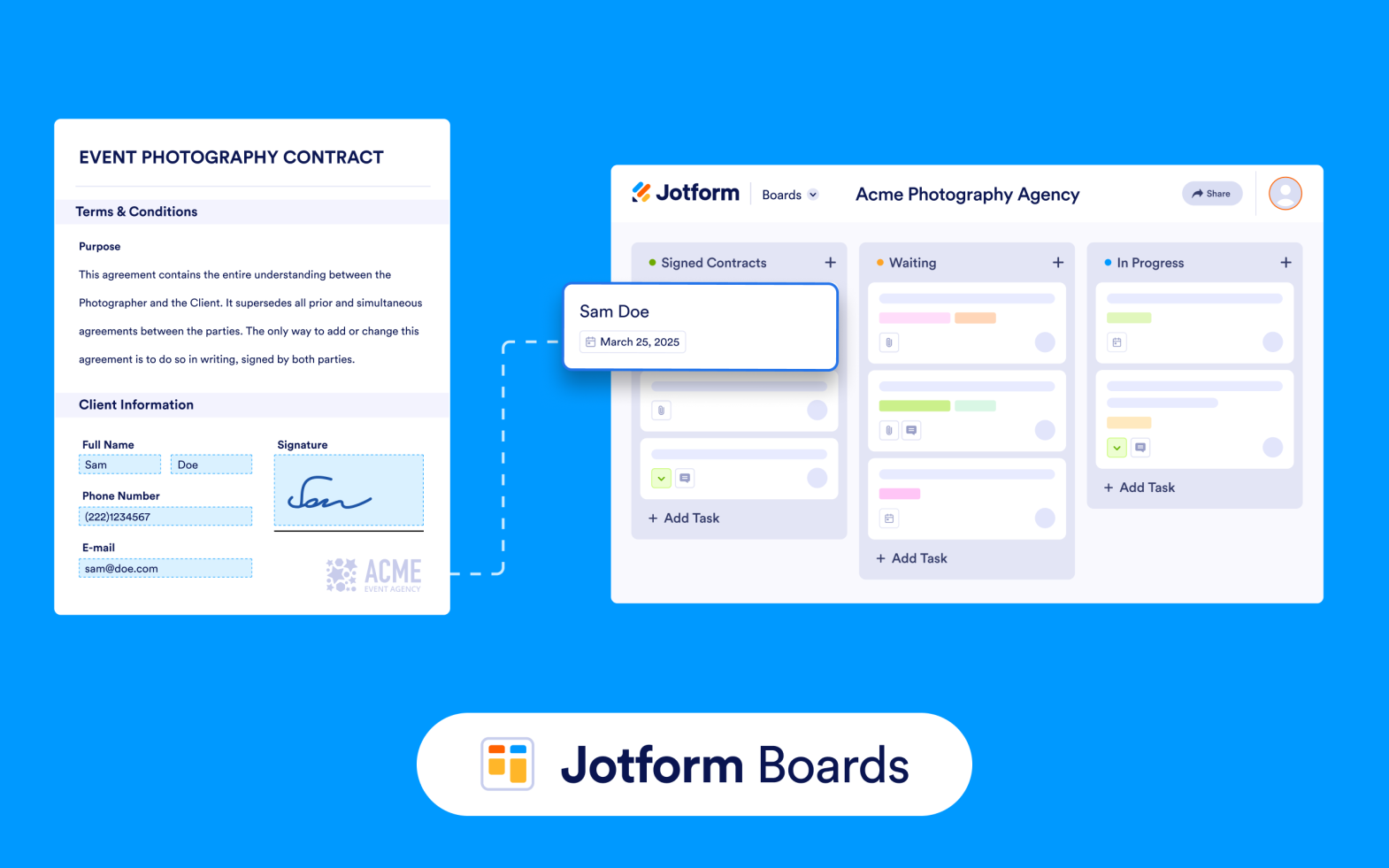 Jotform Boards Screenshot 1