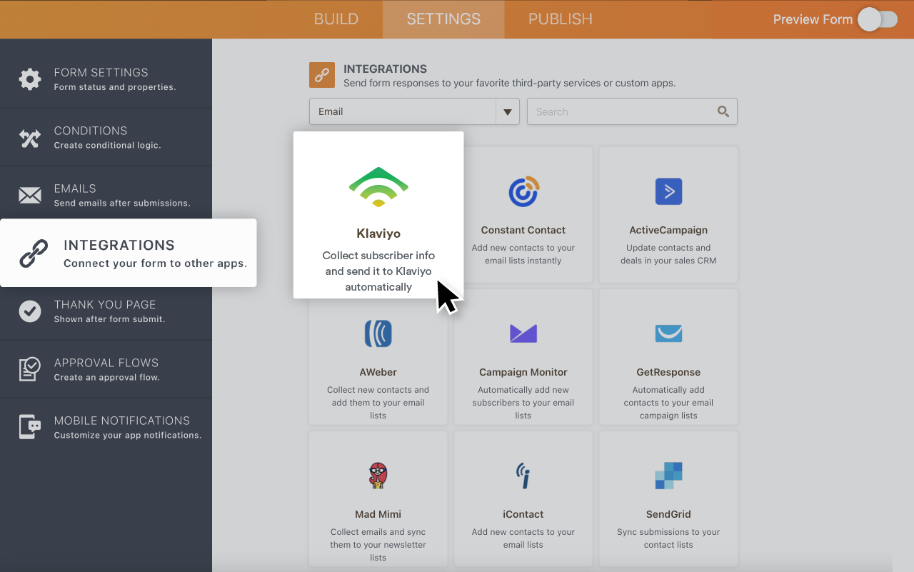 Klaviyo Screenshot 2