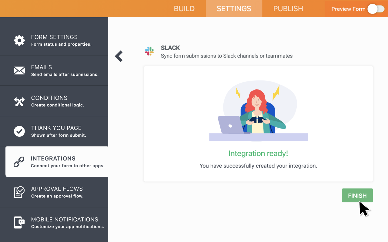 Slack Integration Screenshot 4