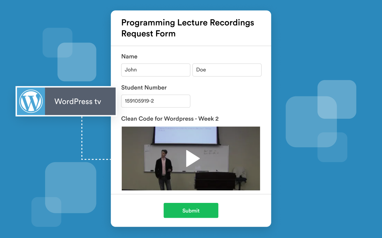 WordPress tv Screenshot 1