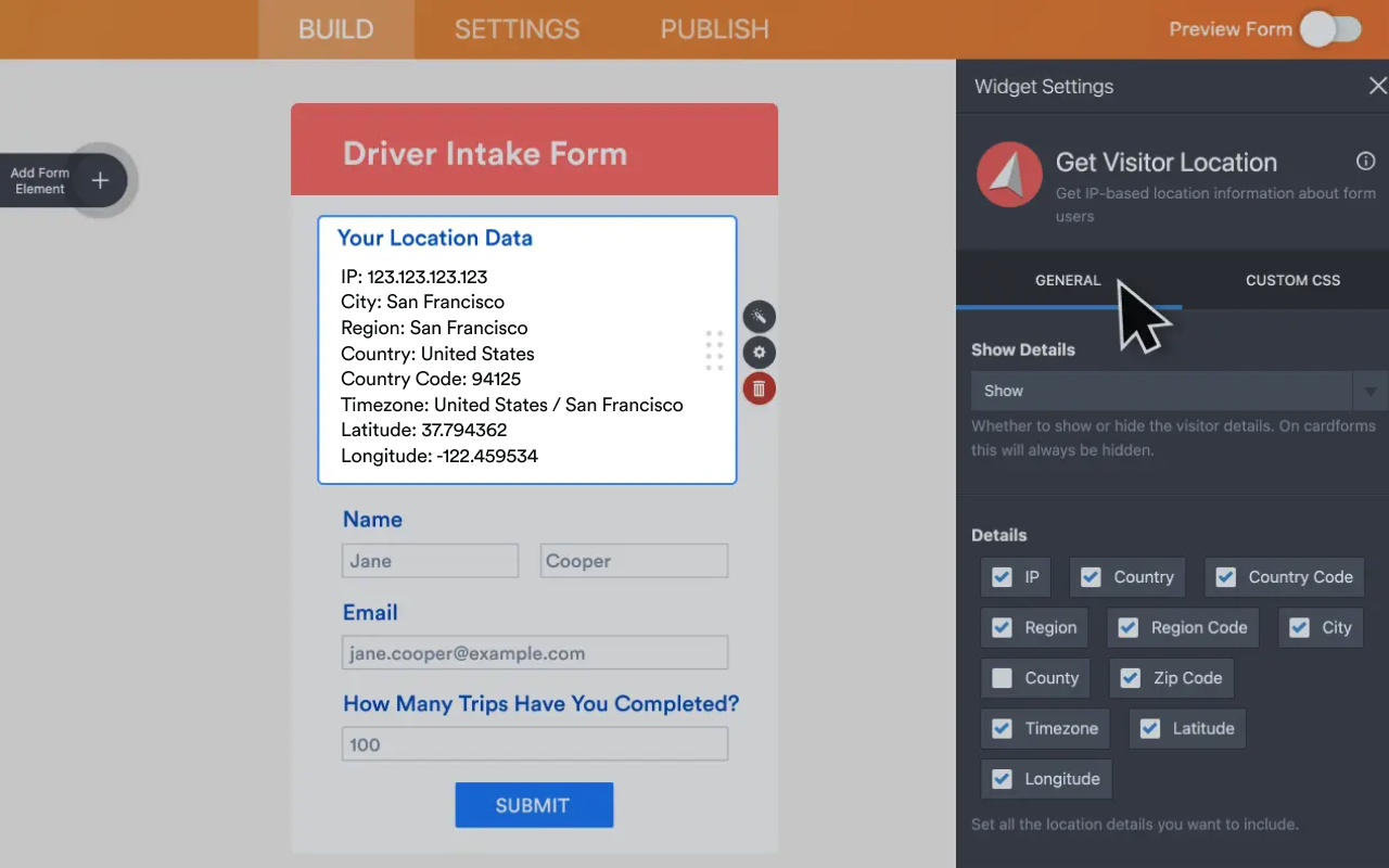 Get Visitor Location Screenshot 3