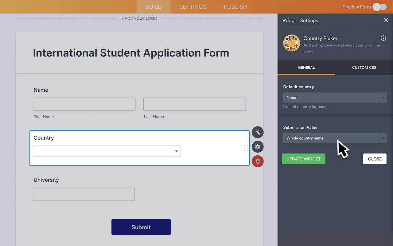 Country Picker Screenshot 3