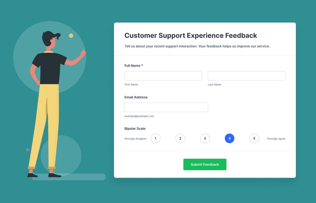 Bipolar Likert Scale Screenshot 1