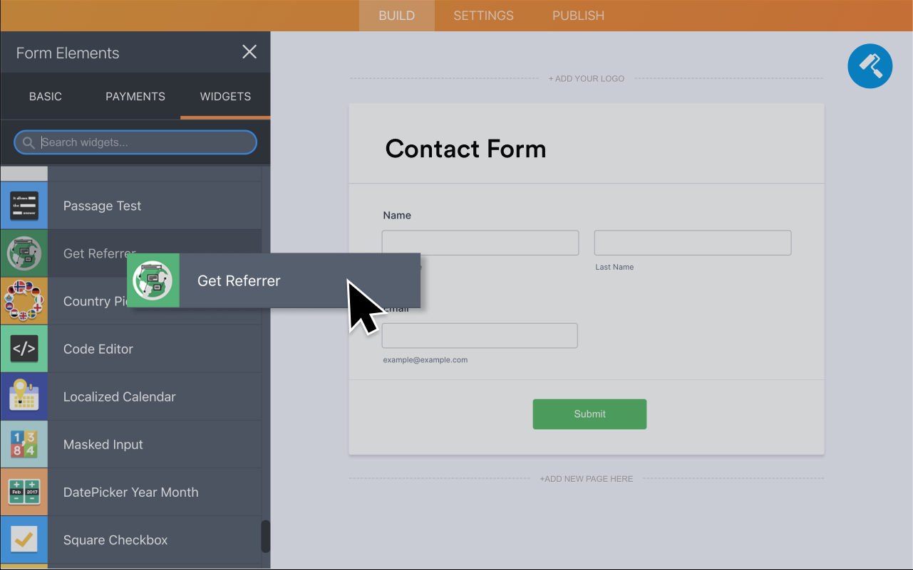 Get Referrer Screenshot 2
