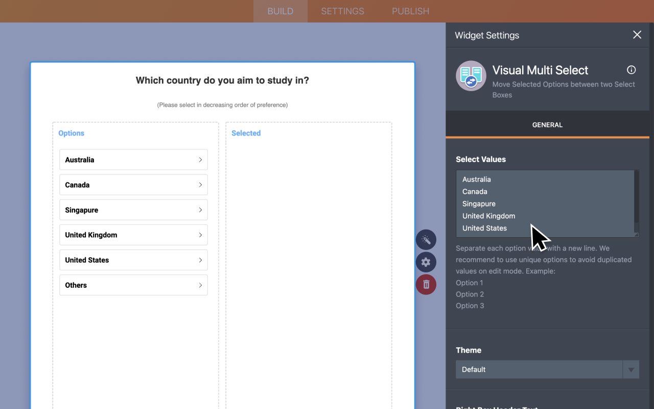 Visual Multi Select Screenshot 3