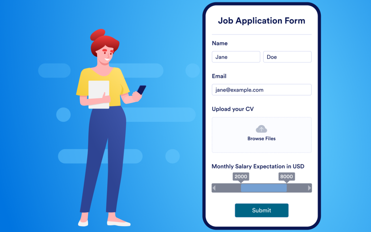 Range Slider - Form Widgets | Jotform