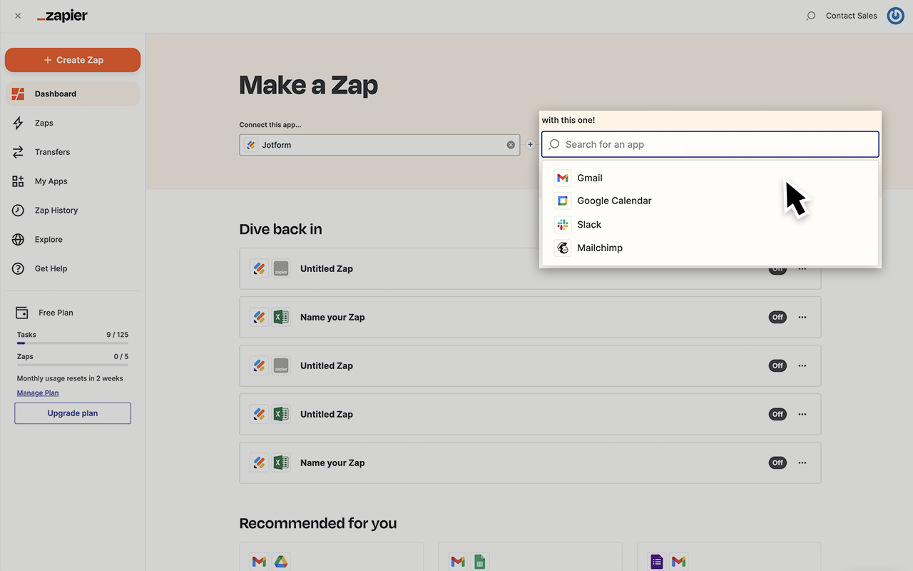 Zapier Integration Screenshot 3