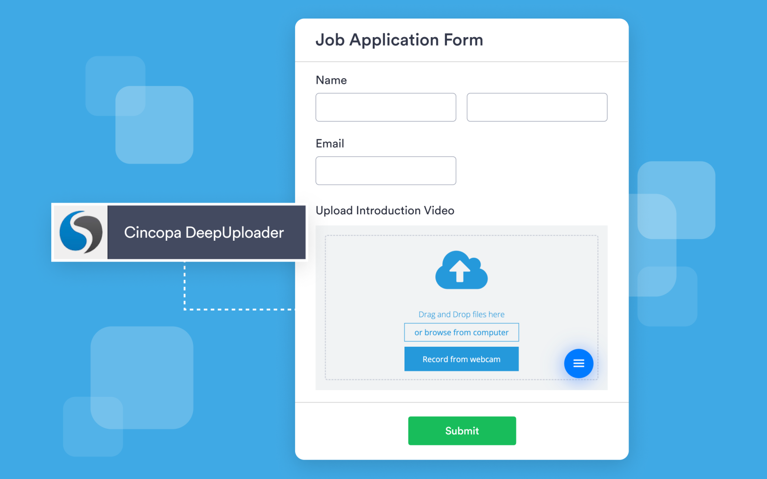 Cincopa DeepUploader Screenshot 1