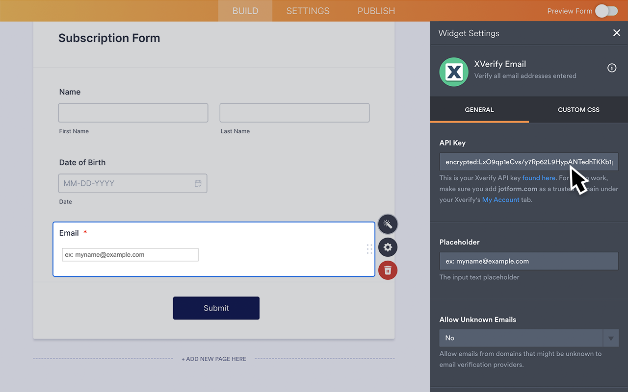 XVerify Email Screenshot 3