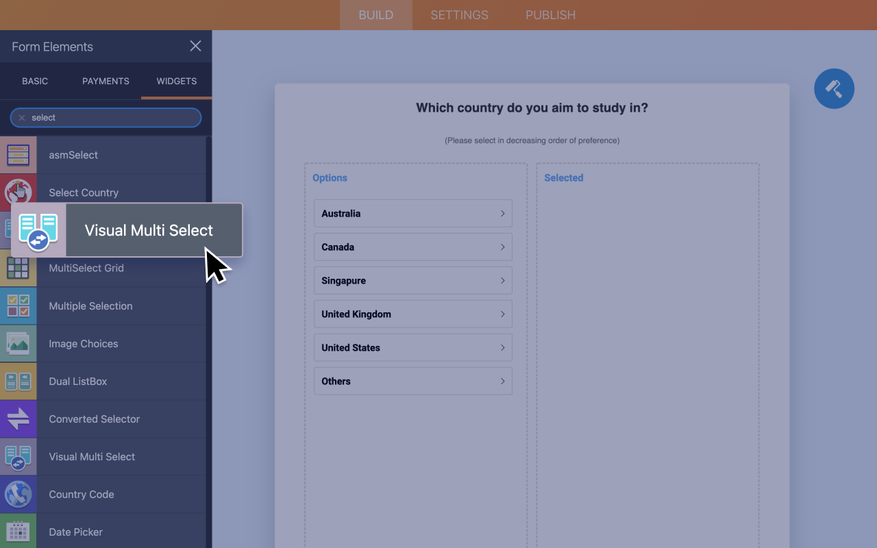 Visual Multi Select Screenshot 2