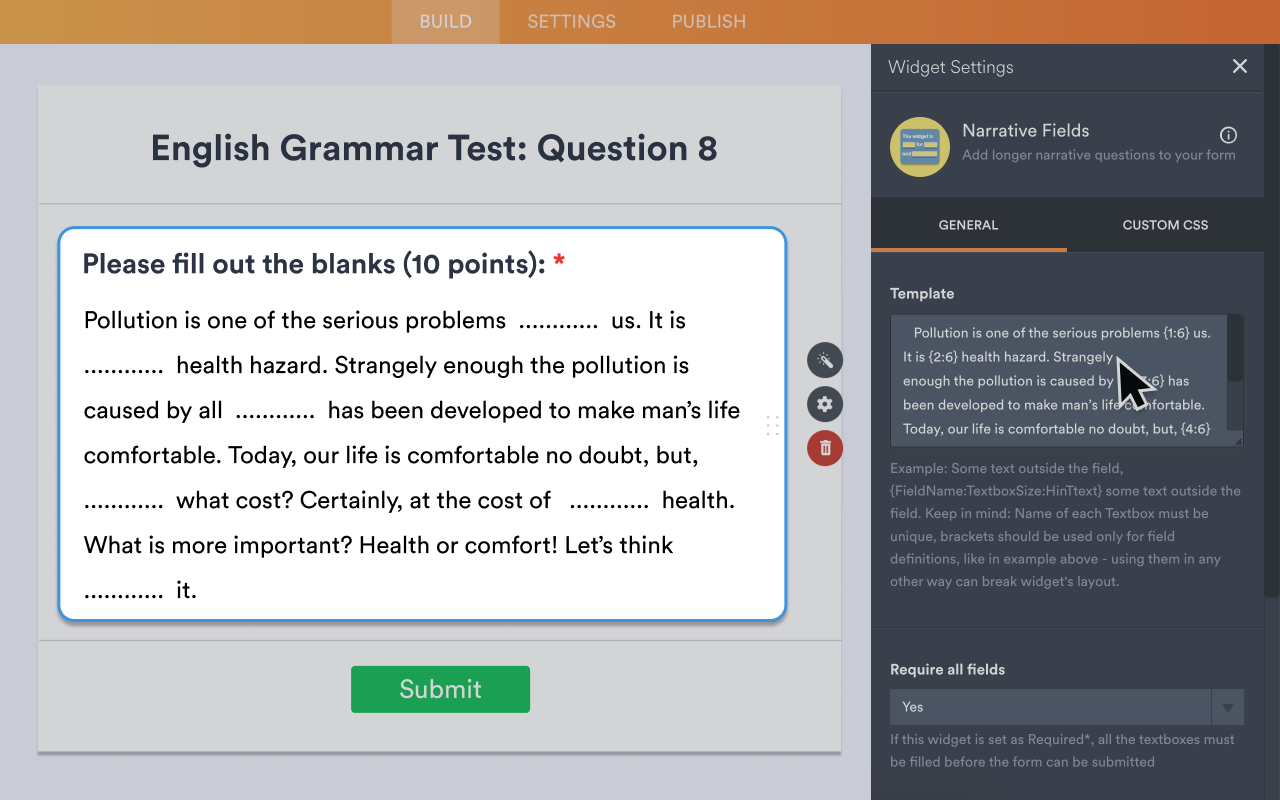 Narrative Fields Screenshot 3