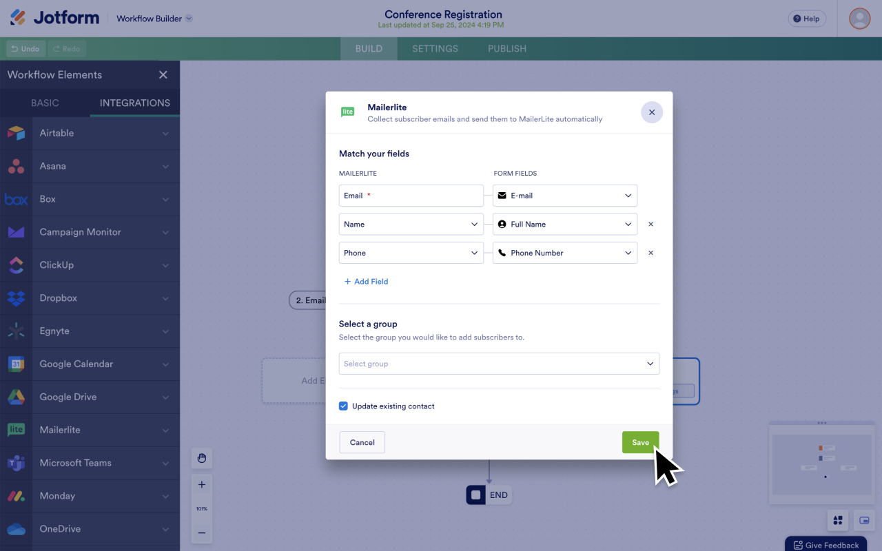 MailerLite Screenshot 4
