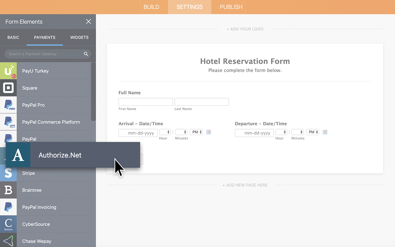 Authorize Net Integration Screenshot 2