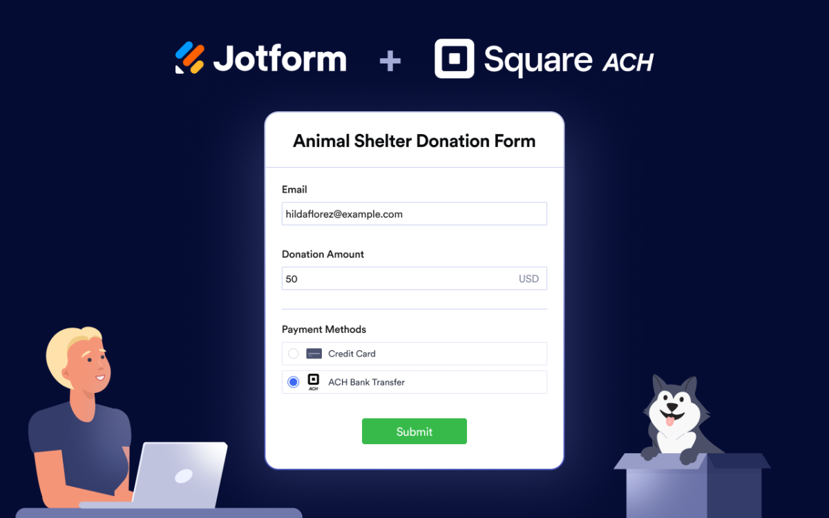 Jotform Square Ach Integration E Commerce Integrations Jotform Square Ach Integration E Commerce Integrations