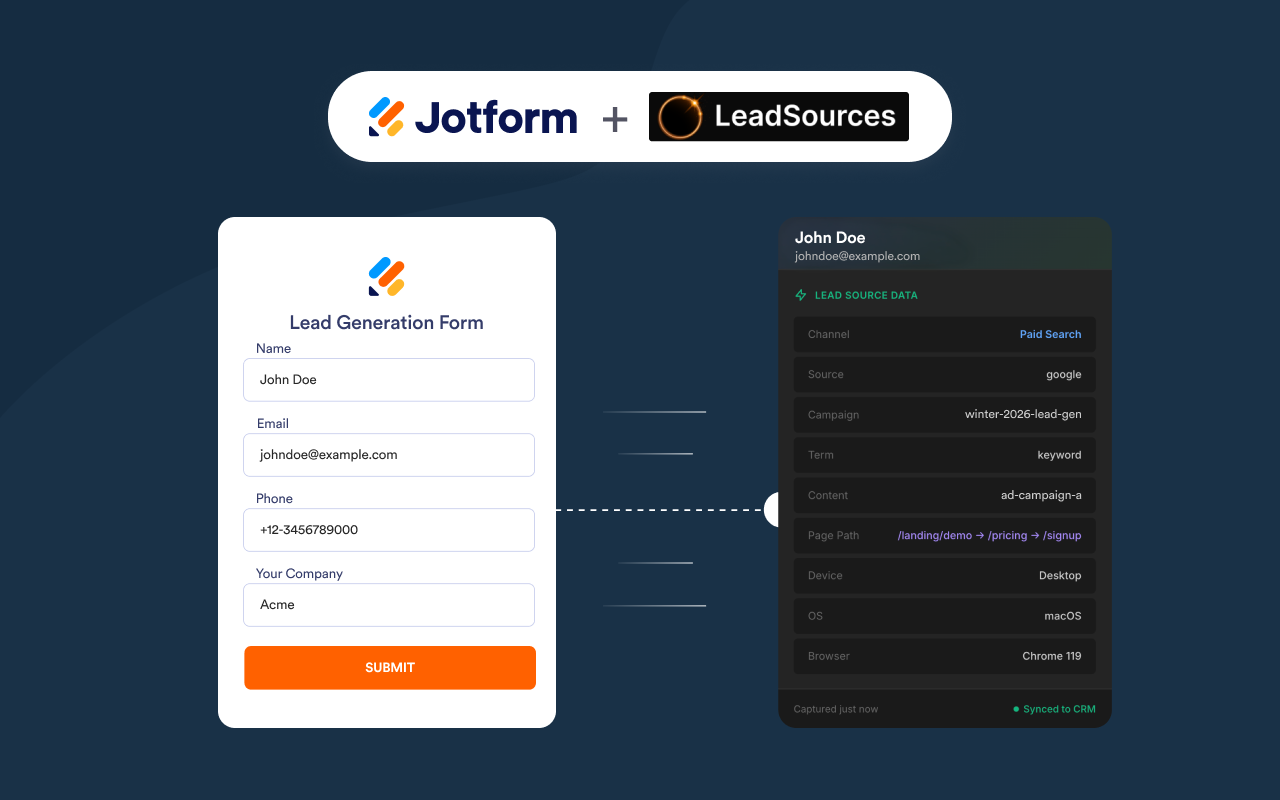 LeadSources Screenshot 1
