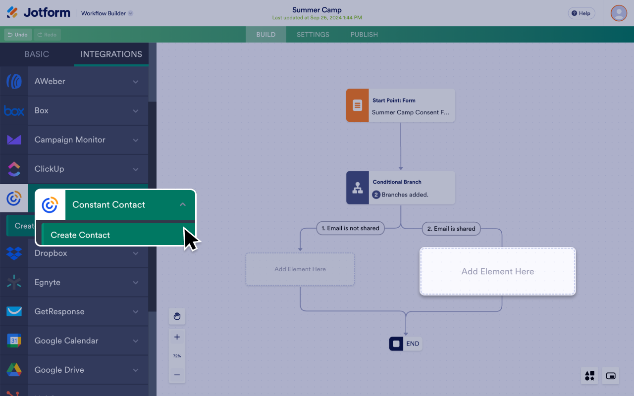 Constant Contact Screenshot 2