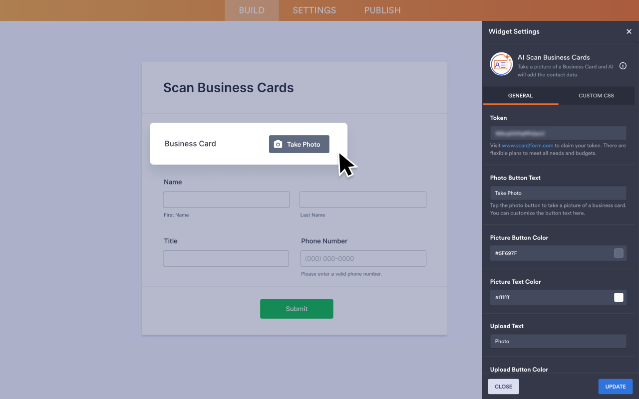 AI Scan Business Cards Screenshot 3