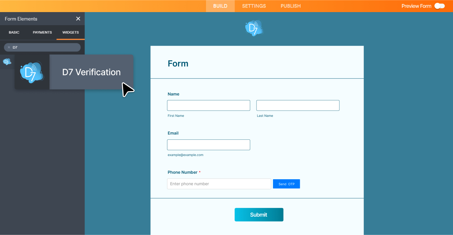 D7 Verification Screenshot 2