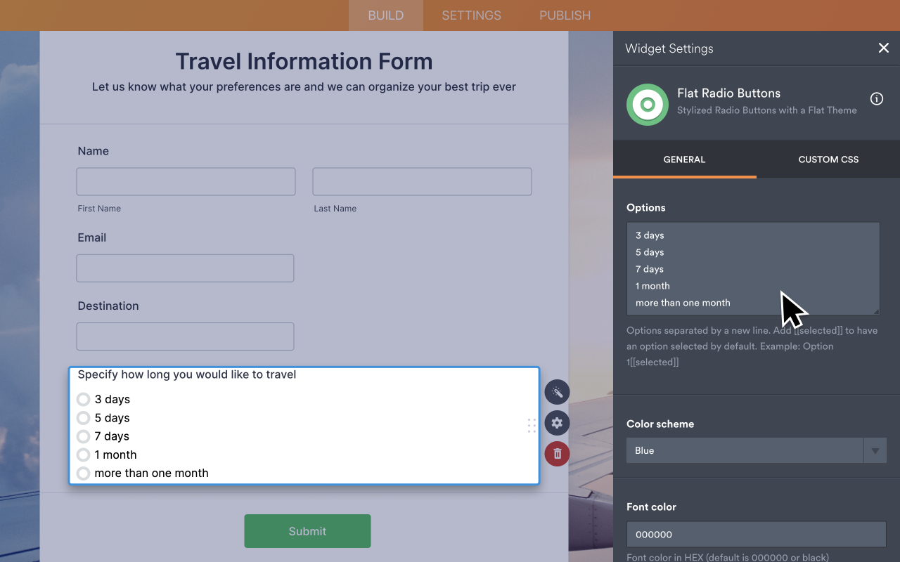 Flat Radio Buttons Screenshot 3